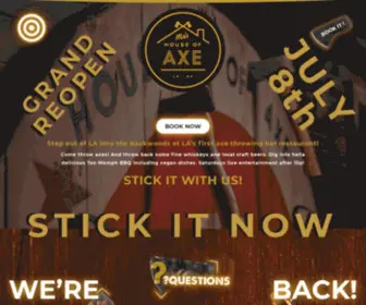 Moshouseofaxe.com(Mo's House Of Axe) Screenshot