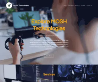 Moshtechnologies.com(MOSH Technologies) Screenshot