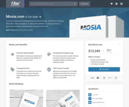 Mosia.com(Mosia) Screenshot