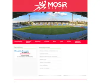 Mosir.mielec.pl(Mosir) Screenshot