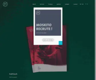 Moskito.lu(Agence de publicité) Screenshot