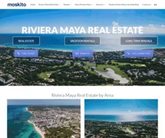 Moskito.mx(Riviera Maya Real Estate) Screenshot