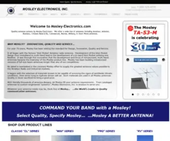 Mosley-Electronics.com(Mosley Electronics) Screenshot