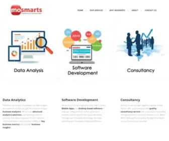 Mosmarts.co.ke(Software development in Kenya) Screenshot