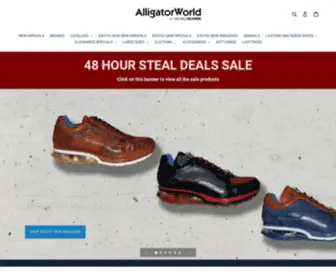 Mosneakers.com(Alligator World (by Michele Olivieri)) Screenshot