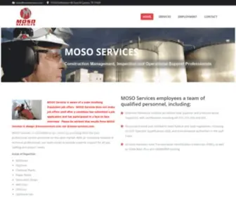 Mososervices.com(Moso Services) Screenshot