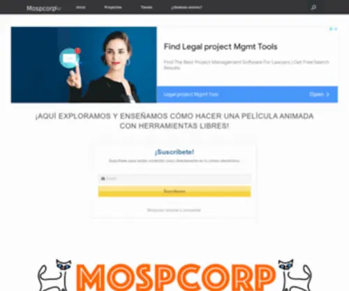 Mospcorp.com(Home) Screenshot