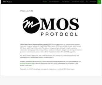 Mosprotocol.com(MOS Project) Screenshot