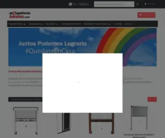 Mosquiterasbaratas.com(Mosquiteras Baratas a Medida para Ventanas y Puertas) Screenshot
