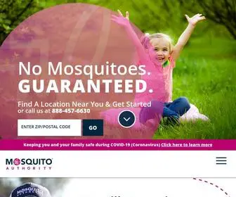 Mosquito-Authority.com(Mosquito Authority) Screenshot