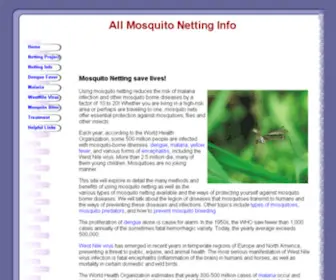 Mosquito-Netting.com(Mosquito Netting) Screenshot