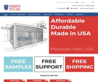 Mosquitonetsusa.com(Mosquito Nets USA) Screenshot