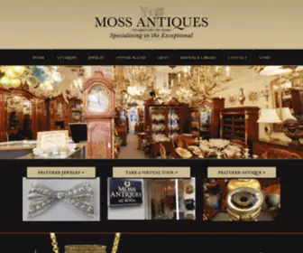 Mossantiques.com(Moss Antiques) Screenshot