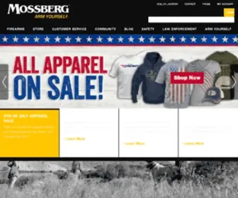 Mossberg.com(O.F) Screenshot