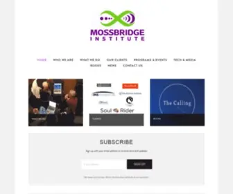 Mossbridgeinstitute.com(Mossbridge Institute) Screenshot