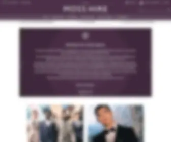 Mossbroshire.co.uk(Mens Suit Hire) Screenshot