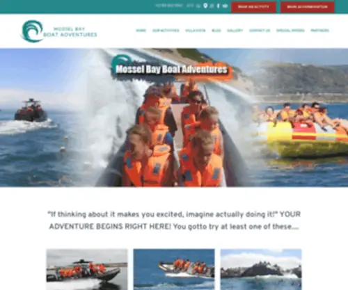 Mosselbayboatadventures.co.za(Mossel Bay Boat Adventures) Screenshot