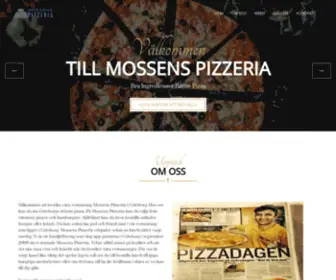 Mossenspizzeria.se(Mossens Pizzeria) Screenshot