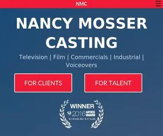 Mossercasting.com(Nancy Mosser Casting Pittsburgh Casting Agency) Screenshot