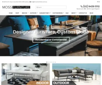 Mossfurniture.com.au(Designer Furniture) Screenshot