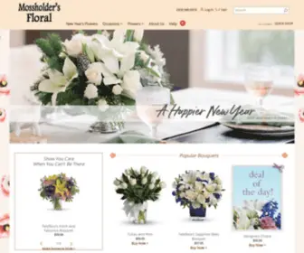 Mossholdersfloralarvada.com(Arvada Florist) Screenshot