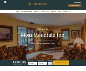 Mossmountaininn.com(Moss Mountain Inn) Screenshot