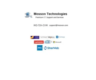 Mosson.com(Mosson Technologies) Screenshot