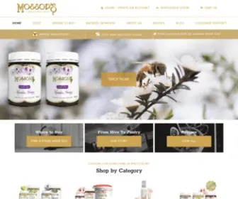 Mossopshoney.co.nz(Mossop Honey) Screenshot