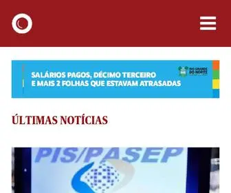 Mossorohoje.com.br(Mossoró Hoje) Screenshot