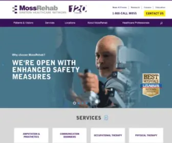 Mossrehab.com(Mossrehab) Screenshot