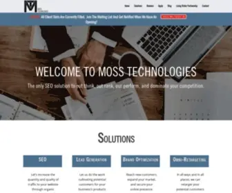 Mosstech.org(Moss Technologies) Screenshot