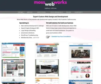 Mosswebworks.com(Moss Web Works) Screenshot