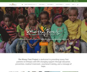 Mossyfoot.com(Mossy Foot Project) Screenshot