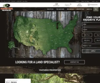 Mossyoakproperties.com(Mossy Oak Properties) Screenshot