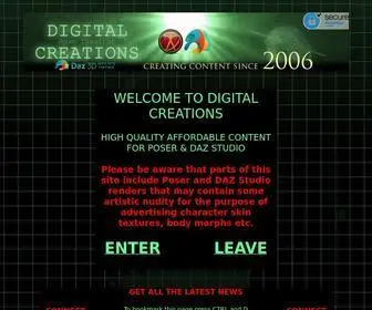 Most-Digital-Creations.com(FREE Content for Poser and DAZ Studio) Screenshot