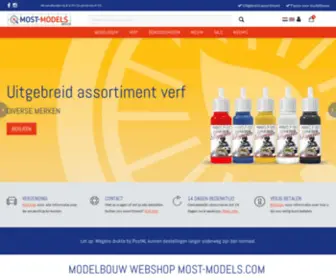 Most-Models.com(Modelbouw webshop) Screenshot