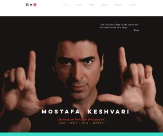 Mostafakeshvari.com(Mostafa Keshvari) Screenshot