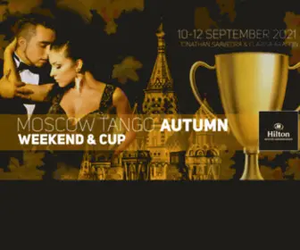 Mostangoholidays.com(Moscow Tango Autumn Weekend & Cup) Screenshot