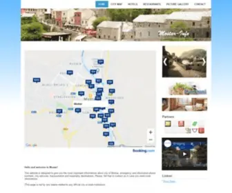 Mostar-Info.com(Mostar-Info, informativni portal) Screenshot
