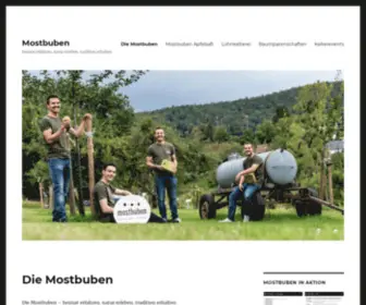 Mostbuben.de(Heimat erfahren) Screenshot