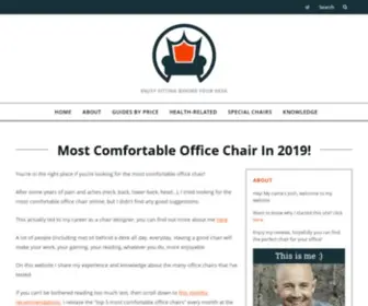 Mostcomfortableofficechair.net(Most Comfortable Office Chair) Screenshot