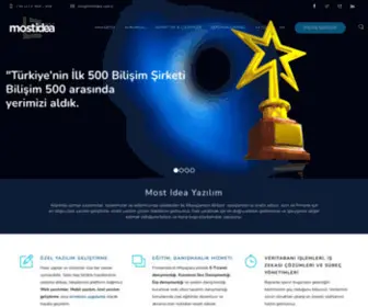 Mostidea.com.tr(Özel Yazılım Geliştirme ve Web Yazılım) Screenshot