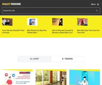 Mostinside.com(Most Inside) Screenshot
