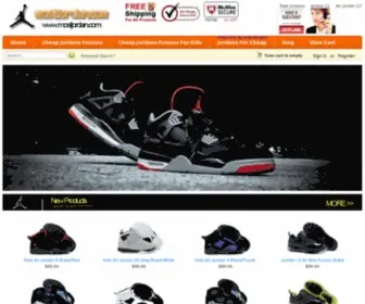 Mostjordan.com(Authentic Air Jordan Shoes) Screenshot