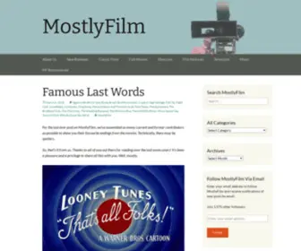 Mostlyfilm.com(MostlyFilm) Screenshot