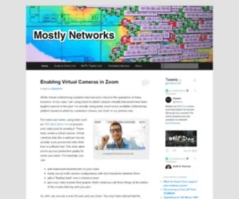 Mostlynetworks.com(Mostly Networks) Screenshot