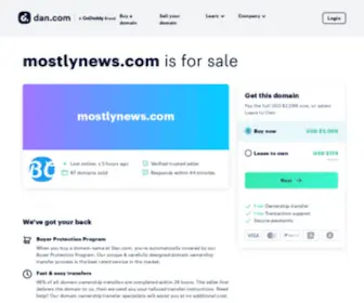 Mostlynews.com(Mostlynews) Screenshot