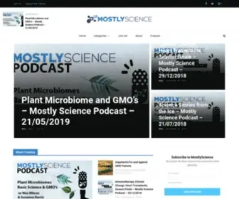 Mostlyscience.com(Mostly Science) Screenshot