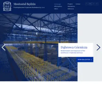 Mostostalbedzin.com.pl(Mostostal Będzin) Screenshot