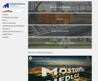 Mostostal.com(Mostostal Siedlce) Screenshot